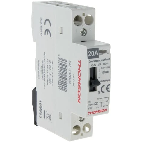 Top 10 👍 Contacteur Jour-nuit - 20A NF - Thomson 🔔 3 Top 10 👍 Contacteur Jour-nuit - 20A NF - Thomson 🔔