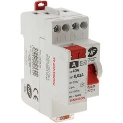 De gros ⌛ Interrupteur Différentiel à Vis - 40A Type A NF - Thomson ⭐