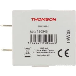 Bon marché 🛒 Cartouche De Rechange Pour Parafoudre Modulaire - 40kA - Thomson ✨ -THOMSON Soldes 12597517 3