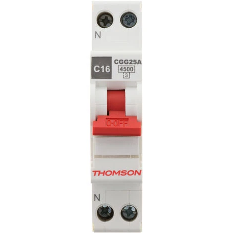 Grosses soldes 🧨 Disjoncteur à Vis PH+N - 16A NF - Pouvoir De Coupure 4.5KA - Thomson 👍 4 Grosses soldes 🧨 Disjoncteur à Vis PH+N - 16A NF - Pouvoir De Coupure 4.5KA - Thomson 👍 – Image 2