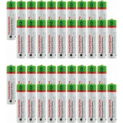 Coupon ❤️ Pack De 40 Piles Rechargeables AAA HR03 700 MAh - Thomson 🔔
