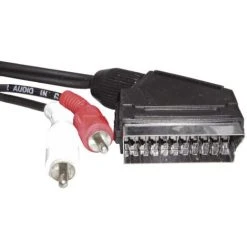 Promo 💯 CORDON PERITEL MALE/2 X RCA MALE STEREO POUR TV AUDIO TELEPHONIE THOMSON - 1979657 ✔️