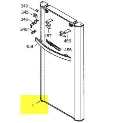 De gros ⭐ PORTE REFRIGERATEUR AVEC JOINT MAG POUR REFRIGERATEUR THOMSON - 41X0637 ❤️
