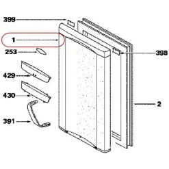 Top 10 🌟 PORTE REFRIGERATEUR POUR REFRIGERATEUR THOMSON - 43X6800 🧨