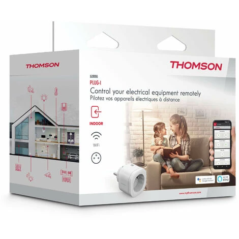 Acheter 🛒 THOMSON Prise Connectée WiFi Intérieure - PLUG-I 1 Exemplaire - 1 Exemplaire 🛒 4 Acheter 🛒 THOMSON Prise Connectée WiFi Intérieure - PLUG-I 1 Exemplaire - 1 Exemplaire 🛒 – Image 2