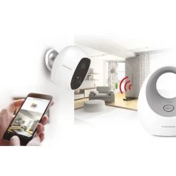 Sortie 🥰 THOMSON Pack Sécurité Connectée Sans Fil - Full HD - LENS 300 - Application Link-Home - 😀 -THOMSON Soldes 15776101 4