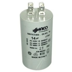 Remise 😉 THOMSON CONDENSATEUR 14UF FIXATION ECROU POUR LAVE LINGE TOUTES MARQUES ✨