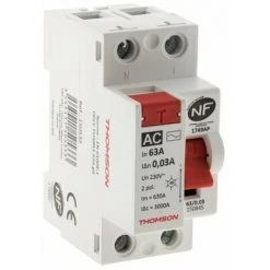 THOMSON Soldes 10 Les meilleures critiques de ✔️ THOMSON Interrupteur Différentiel A Vis - 63A Type AC NF ❤️