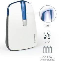 Grosses soldes ✨ Carillon Sans Fil Thomson Avec Bouton Pressoir Et 32 Mélodies Bleu - Vert ❤️ -THOMSON Soldes 2798046 3