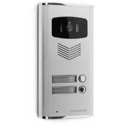 Budget 😍 Thomson - Platine De Rue Vidéo MULTI HOME 2 Fils 2 Porte-noms Compatible 512285 Et 512281 💯