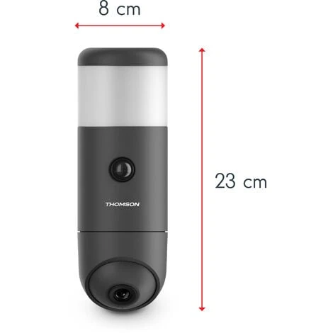 Coupon 😉 Caméra Extérieure Connectée, Rotative Et Motorisée Avec éclairage Intégrée, Thomson, Rheita 100, 512511 - ✔️ 6 Coupon 😉 Caméra Extérieure Connectée, Rotative Et Motorisée Avec éclairage Intégrée, Thomson, Rheita 100, 512511 - ✔️ – Image 4