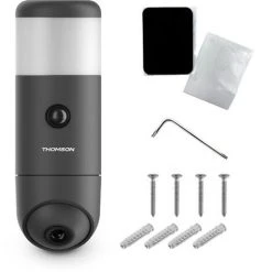 Les meilleures critiques de ⌛ Caméra Extérieure Connectée, Rotative Et Motorisée Avec éclairage Intégrée, Thomson, Rheita 100, 512511 - Lot De 4 Caméras Rheita 100 🔥 -THOMSON Soldes 32044518 5