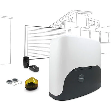 Le moins cher ✨ Kit Motorisation Pour Portail Coulissant THOMSON - 1 Motorisation Thomson + 1 Kit De Crémaillère De 7 Mètres + 1 Kit Wifi Connecté + 1 Digicode Sans Fil ✨ 4 Le moins cher ✨ Kit Motorisation Pour Portail Coulissant THOMSON - 1 Motorisation Thomson + 1 Kit De Crémaillère De 7 Mètres + 1 Kit Wifi Connecté + 1 Digicode Sans Fil ✨ – Image 2