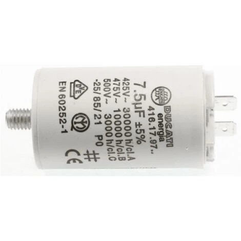 Coupon 😉 CONDENSATEUR DE DÉMARRAGE 7.5 UF POUR LAVE LINGE THOMSON - Q160056 🤩 4 Coupon 😉 CONDENSATEUR DE DÉMARRAGE 7.5 UF POUR LAVE LINGE THOMSON - Q160056 🤩 – Image 2