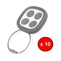 Nouveau ⌛ PACK 10 TÉLÉCOMMANDES UNIVERSELLE NOÉ - 4 BOUTONS - THOMSON 500021 👏