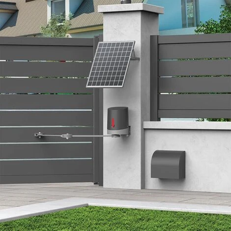 Promo ✨ Kit Motorisation Pour Portail Coulissant Swip 500 + Kit Solaire Thomson - Gris 🥰 6 Promo ✨ Kit Motorisation Pour Portail Coulissant Swip 500 + Kit Solaire Thomson - Gris 🥰 – Image 4
