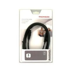Promo ✔️ CÂBLE AUDIO À FIBRES OPTIQUES, ODT (TOSLINK) MÂLE, 3,0 M THOMSON 00132137 🤩 -THOMSON Soldes 52735292 3