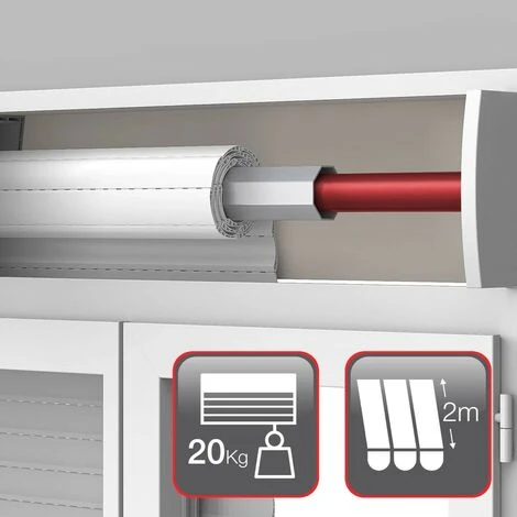 Acheter ⭐ Thomson - Kit De Motorisation 6Nm Pour Volets Roulants Et Stores - Rouge ✨ 5 Acheter ⭐ Thomson - Kit De Motorisation 6Nm Pour Volets Roulants Et Stores - Rouge ✨ – Image 3