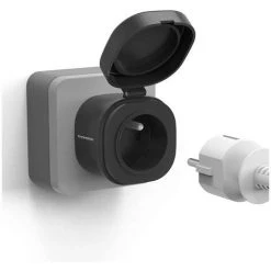 Meilleure vente 🌟 Thomson Prise Connectée Wi-Fi Extérieure - Noir 🎉