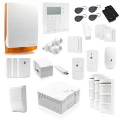 Budget 🔥 Kit Sécurité Système D'alarme Sans Fil Pour Maison Connectée 28 Pcs THOMSON ❤️