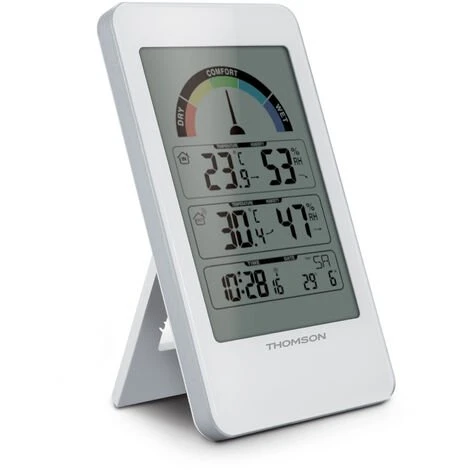 Le moins cher 🎁 THOMSON Station Météo Avec Indicateur De La Qualité De L'air - 🛒 3 Le moins cher 🎁 THOMSON Station Météo Avec Indicateur De La Qualité De L'air - 🛒