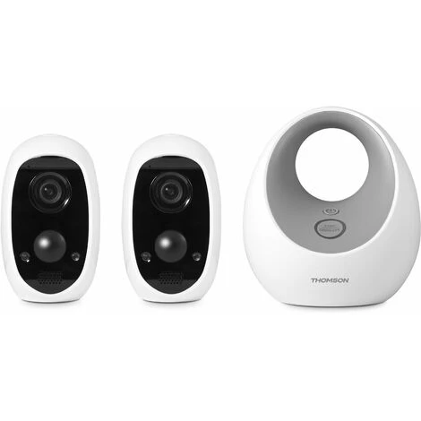 Meilleure affaire 🎁 THOMSON Kit Alarme Sans Fil Connectée LENS Pour Appartement T2/T3 - 🔔 5 Meilleure affaire 🎁 THOMSON Kit Alarme Sans Fil Connectée LENS Pour Appartement T2/T3 - 🔔 – Image 3