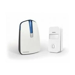 Grosses soldes 😉 Thomson - Kit Carillon Sans Fil 150M FLASH Avec Bouton Sans Fil Sans Pile Portée 150m 🔥